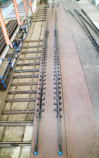  澳大利亞AS60鋼軌12號(hào)單開道岔